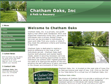 Tablet Screenshot of chathamoaks.org